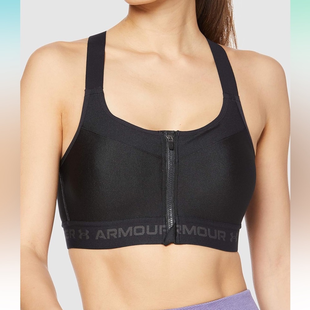 Under Armour Women’s High Crossback Zip Bra 32C